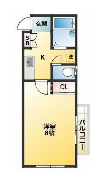 デリスの間取り