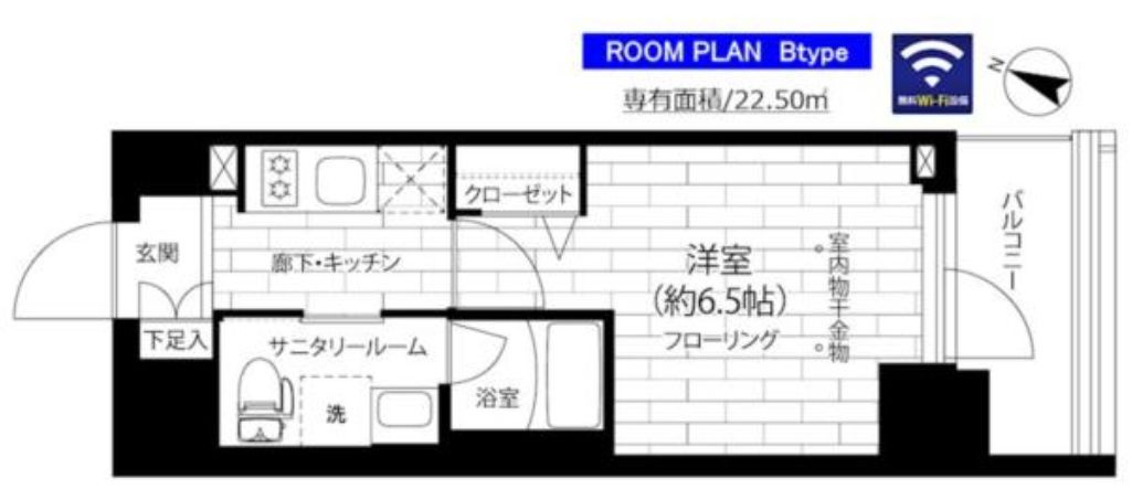 ステージグランデ本千葉の間取り