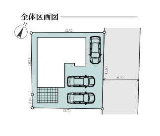 さいたま市西区プラザ　2期　新築一戸建て　ジオヴィスタ　01の区画図|1号棟