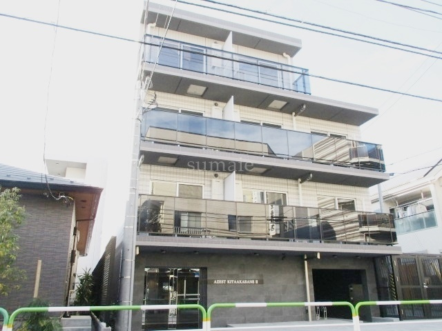 ＡＺＥＳＴ北赤羽Ⅱの外観|RC構造の4階建ての物件です☆