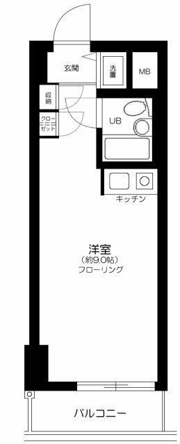 ウィン池袋の間取り
