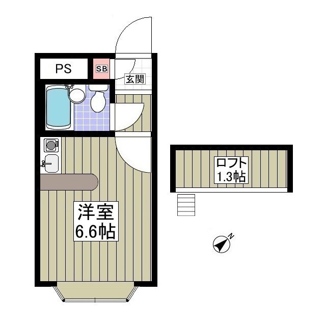 ベルピア久喜第7の間取り