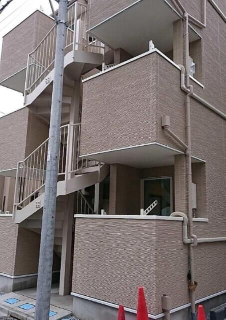 墨田区八広３丁目のアパートの外観