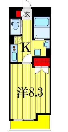 コーポ北見の間取り