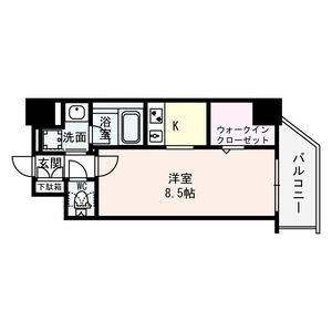 メゾン田中ー平野の間取り