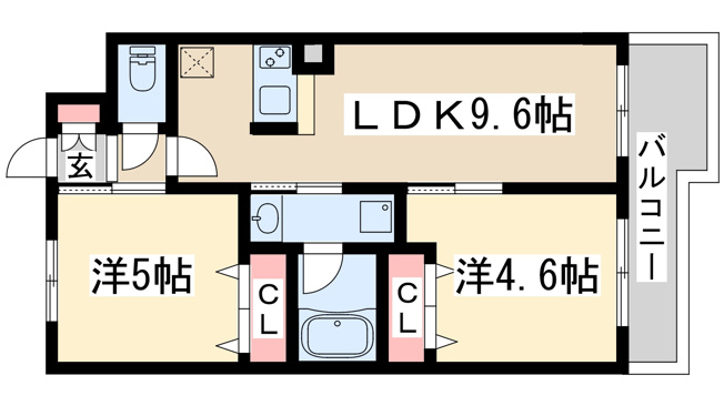 【間取り】 | エステムコート新大阪10ザ・ゲート