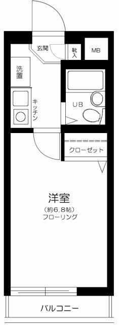 プライム池袋の間取り