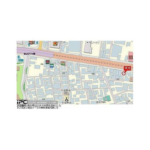 杉並区和田３丁目の賃貸マンションの地図