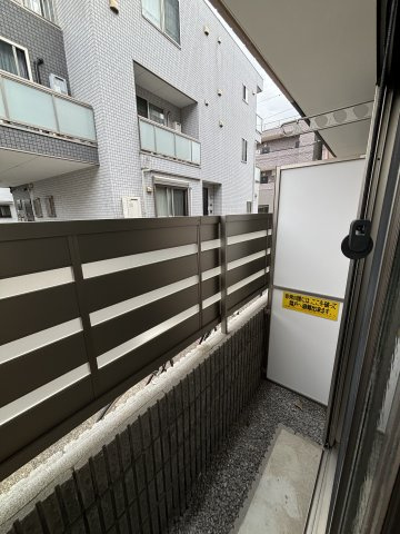 ピュア氷川台五番館のバルコニー