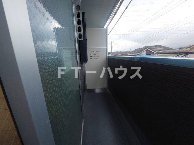AJ新津田沼のバルコニー