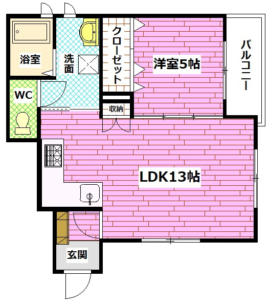 Lumiere（ルミエール）青崎の間取り