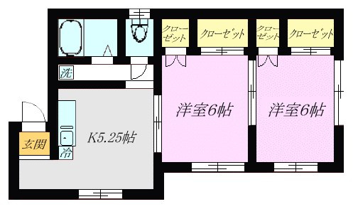 【間取り】 | メゾンイーグルD棟