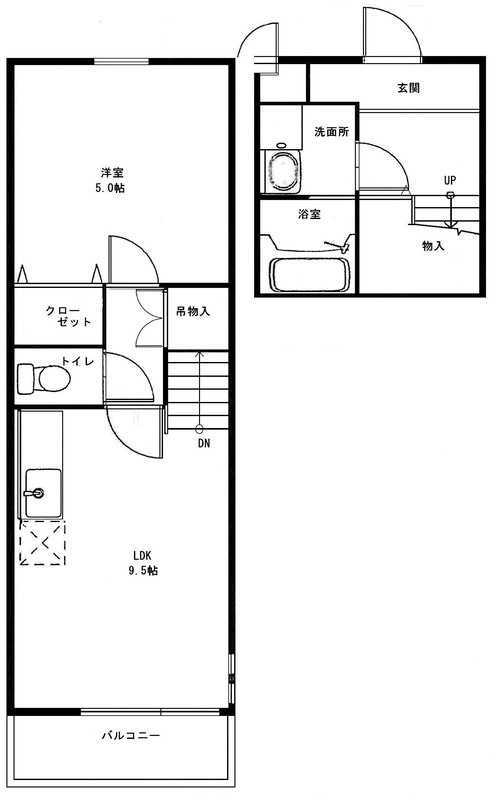 アクイラの間取り