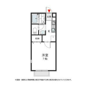 【間取り】 | メゾンドゥ長瀬Ⅱ