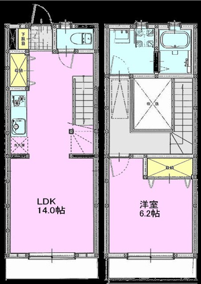 【間取り】 | ウッドマンション和光ヴィレッジＡ