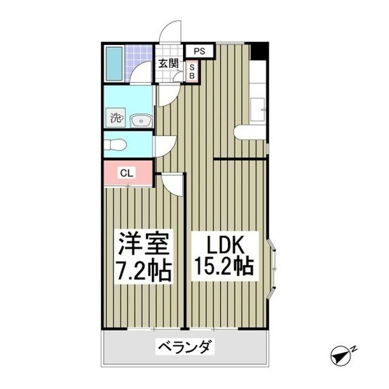 【間取り】 | ファーストヒルズⅠ