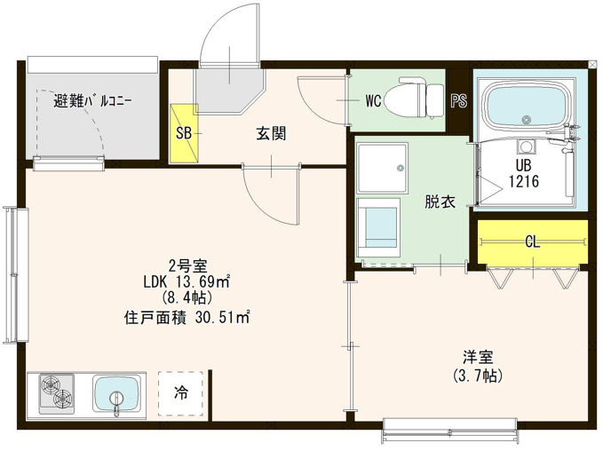 ラヴィアナ豊田本町の間取り