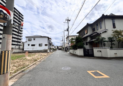 【前面道路含む現地写真】 | 八尾市沼一丁目　新築戸建