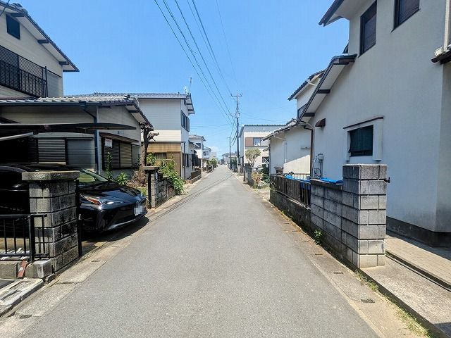 【前面道路含む現地写真】 | 久留米市城島町土地