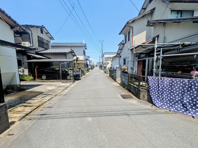 【前面道路含む現地写真】 | 久留米市城島町土地