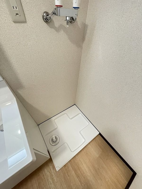 マンション清水台の洗面所