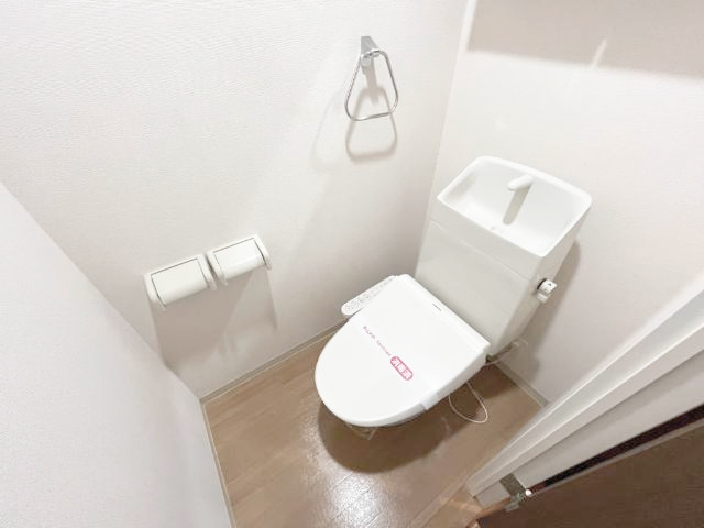 熊本市中央区出水４丁目のアパートのトイレ|トイレ