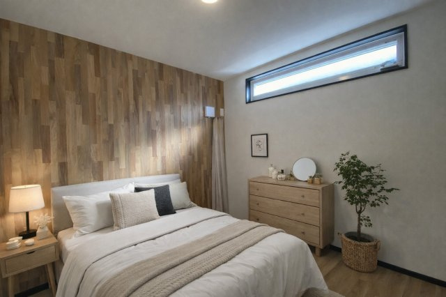 摂津市正雀4丁目　モデルハウスの洋室|居室施工例：お気に入りのプライベート空間