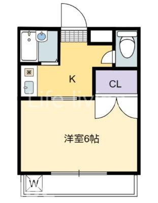 クレジュールビザンの間取り