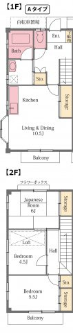 フェアリーズガーデン入西の間取り