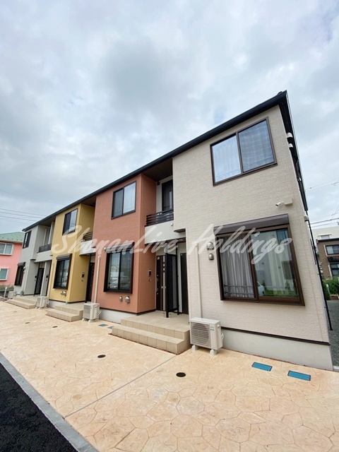 藤沢市石川４丁目のアパートの外観