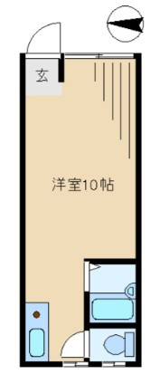コーポサウスヒルの間取り