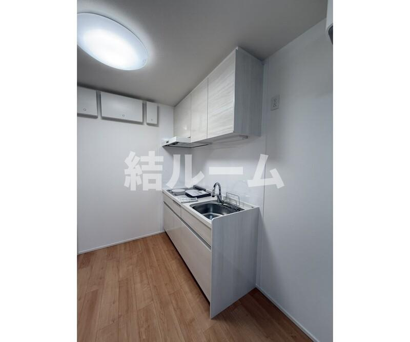 練馬区小竹町２丁目のアパートのキッチン