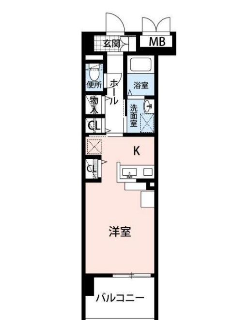 ハンプトンの間取り