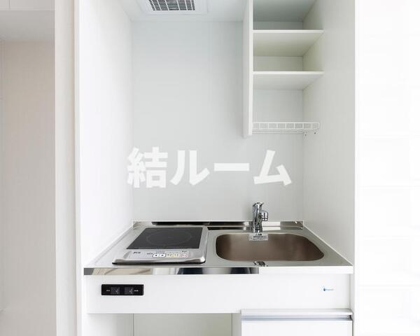 練馬区小竹町１丁目のアパートのキッチン