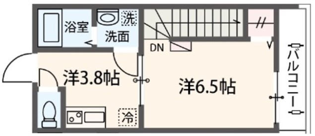 MELDIA上荻3丁目の間取り