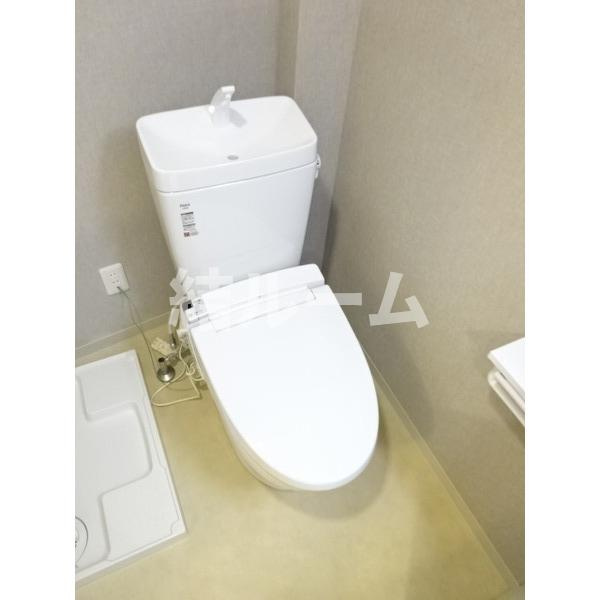 板橋区清水町のアパートのトイレ