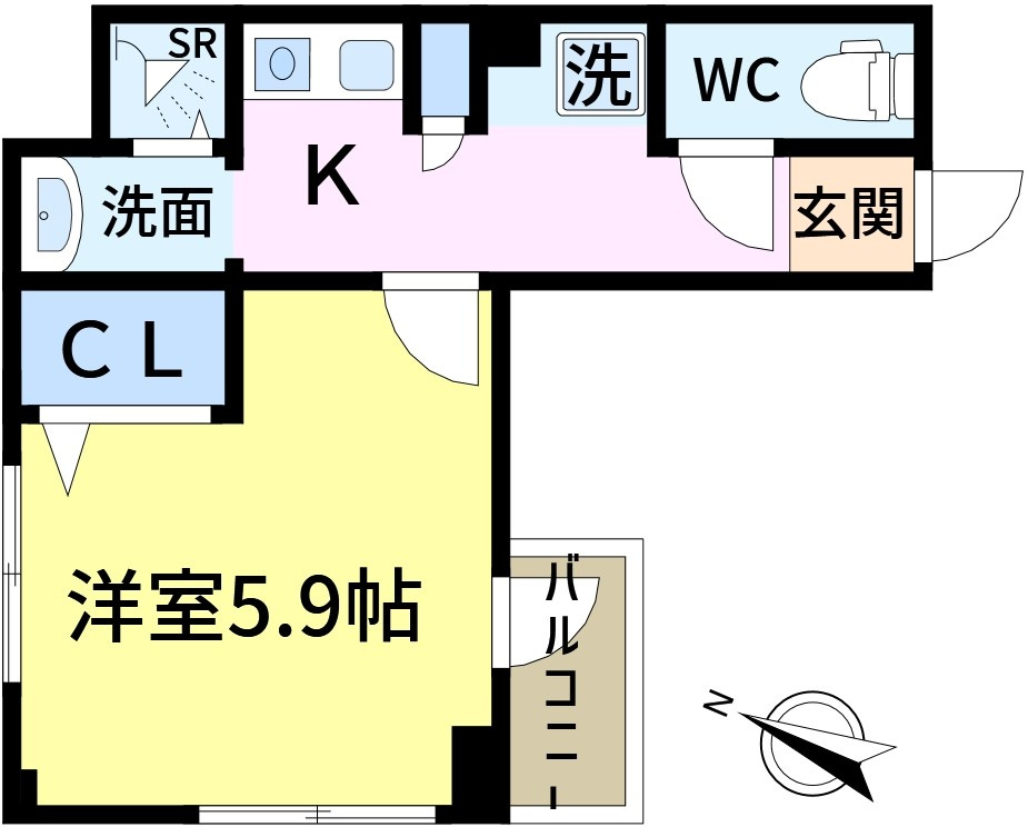 パールロイヤルYUKIⅢの間取り