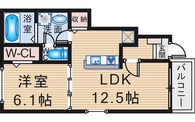 AIWA　しばはらの間取り