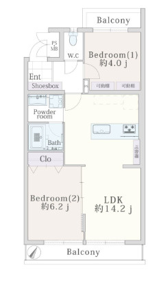 ニックハイム日吉の間取り