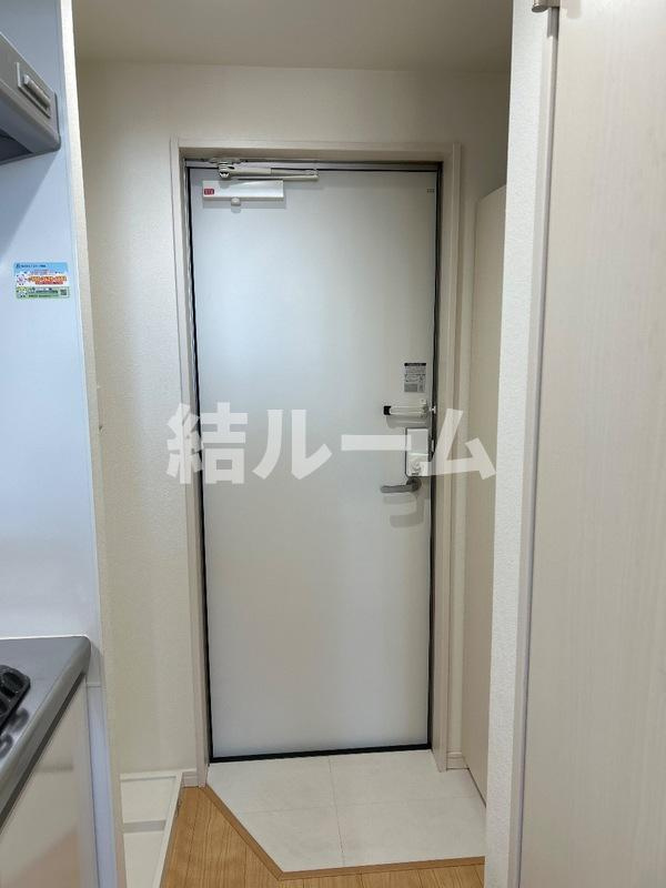 板橋区赤塚３丁目のアパートの玄関