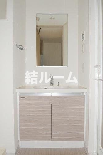 練馬区北町３丁目の賃貸マンションの洗面所|別号室参考写真