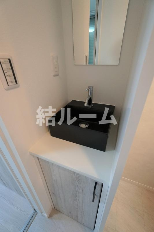 練馬区豊玉北５丁目のアパートの独立洗面台
