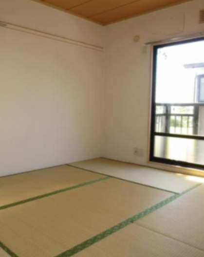 大和市上和田のアパートの寝室
