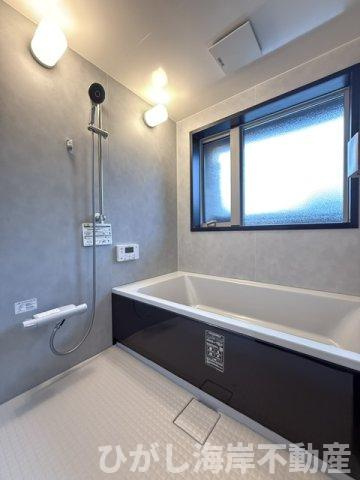 茅ヶ崎市芹沢　新築戸建　全２棟の浴室|1坪タイプ　ユニットバス