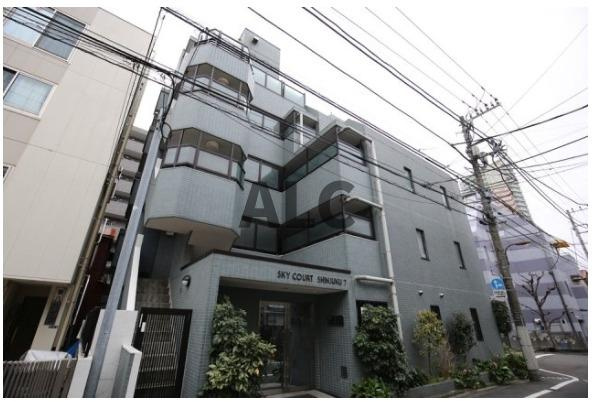 スカイコート新宿第7の外観|外観は落ち着いています