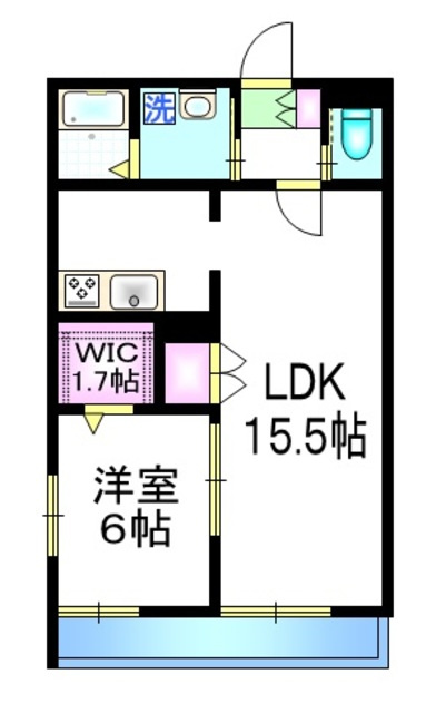 有邦テラスの間取り|★広々１５帖超えのリビングです