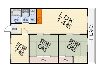 【間取り】 | メゾン石津