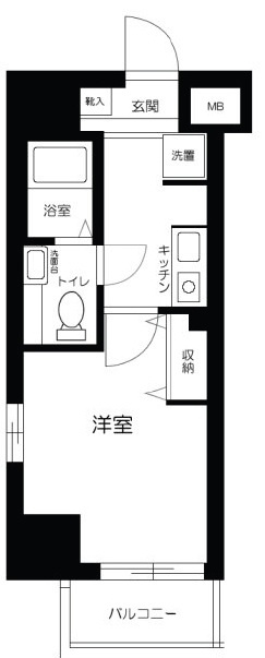 プレステージ西台ステーションフロントの間取り|間取りです。