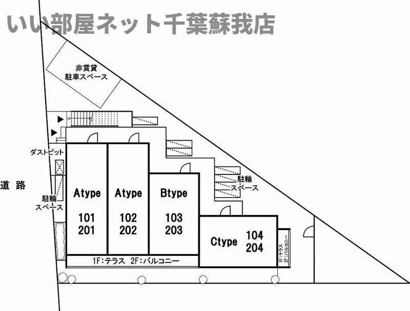 リブリ・ウインディーバレーⅢの区画図