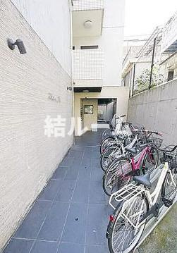 板橋区南常盤台１丁目の賃貸マンションのエントランス